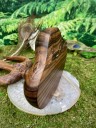 Подсвечник алтарный: Трезубец. Соно с Аметистом ☥ 49