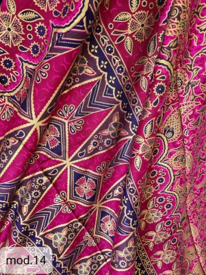 Традиционный Саронг из Индонезии с ручной росписью батиком S-Mod-104