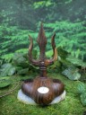 Подсвечник алтарный: Трезубец. Соно с Аметистом ☥ 51