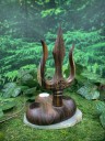 Подсвечник алтарный: Трезубец. Соно с Аметистом ☥ 51