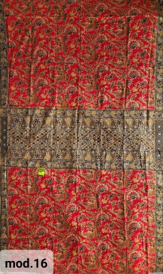 Традиционный Саронг из Индонезии с ручной росписью батиком S-Mod-106