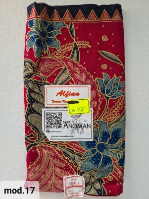 Традиционный Саронг из Индонезии с ручной росписью батиком S-Mod-107