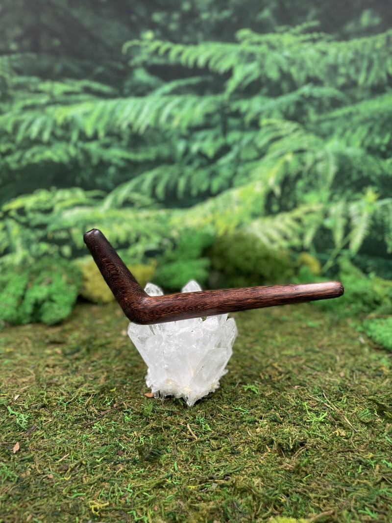 Тепи Single Block из тамаринда, 14 см — трубка для Рапэ, Бали