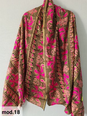 Традиционный Саронг из Индонезии с ручной росписью батиком S-Mod-108