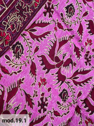 Традиционный Саронг из Индонезии с ручной росписью батиком S-Mod-110