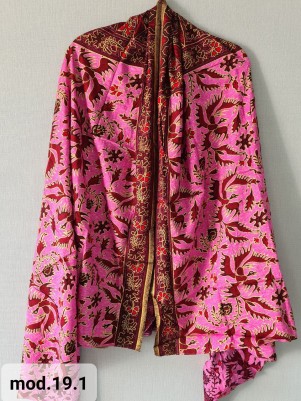 Традиционный Саронг из Индонезии с ручной росписью батиком S-Mod-110