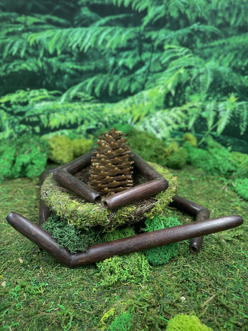 Тепи из тамаринда, 18 см — трубка для Рапе, Бали