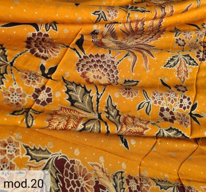 Традиционный Саронг из Индонезии с ручной росписью батиком S-Mod-200