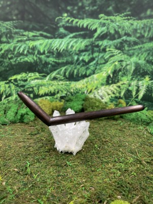 Тепи из эбена, 18 см — трубка для Рапе, Бали