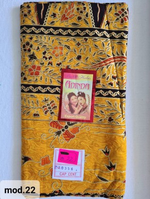 Традиционный Саронг из Индонезии с ручной росписью батиком S-Mod-202