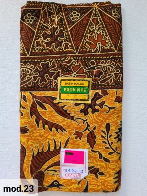 Традиционный Саронг из Индонезии с ручной росписью батиком S-Mod-203