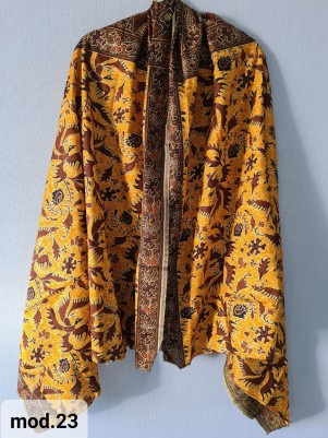 Традиционный Саронг из Индонезии с ручной росписью батиком S-Mod-203