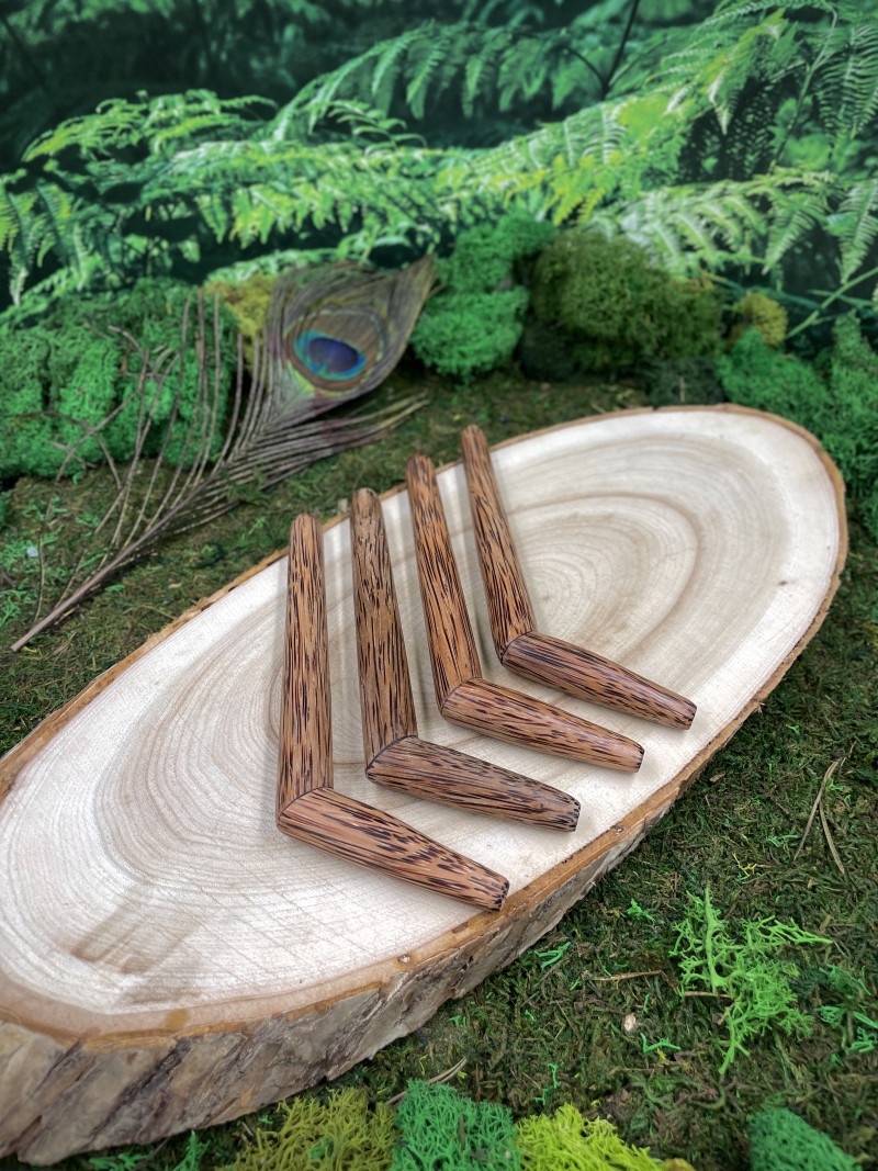 Тепи из кокоса, 14 см — трубка для Рапе, Бали