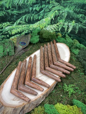 Тепи из кокоса, 18 см — трубка для Рапе, Бали