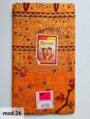 Традиционный Саронг из Индонезии с ручной росписью батиком S-Mod-206