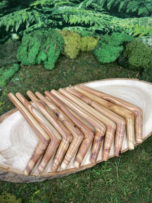 Тепи Single Block из Чемары, 14 см — трубка для Рапе, Бали