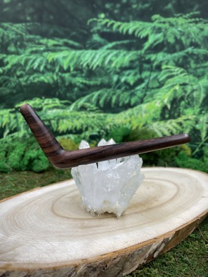 Тепи Single Block из соно, 14 см — трубка для Рапе, Бали