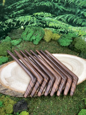 Тепи Single Block из соно, 18 см — трубка для Рапе, Бали