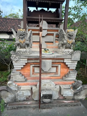 Посох Орёл, Голос Неба с Ониксом ☥ I, из дерева Соно ручной работы.