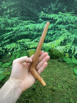 Тепи Single Block из саво, 18 см — трубка для Рапе, Бали