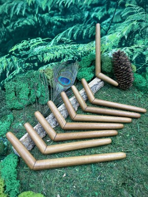 Тепи из тика, 14 см — трубка для Рапе, Бали